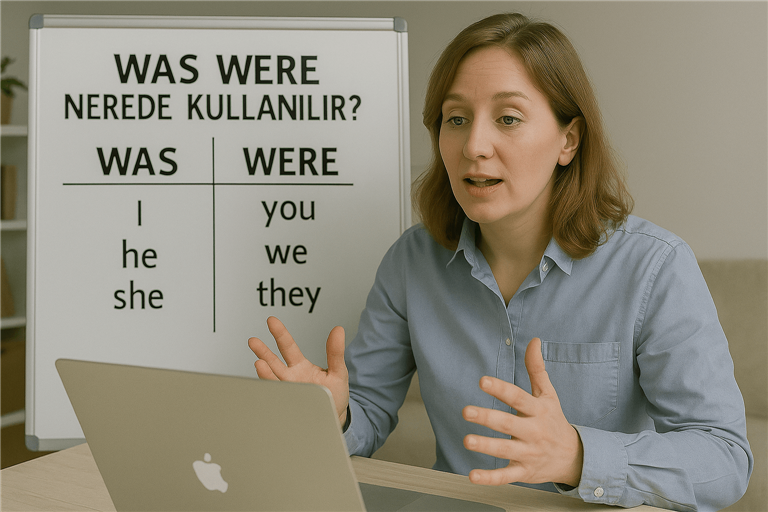 Was Were Nerede Kullanılır? İngilizce Was Were Anlatımı.