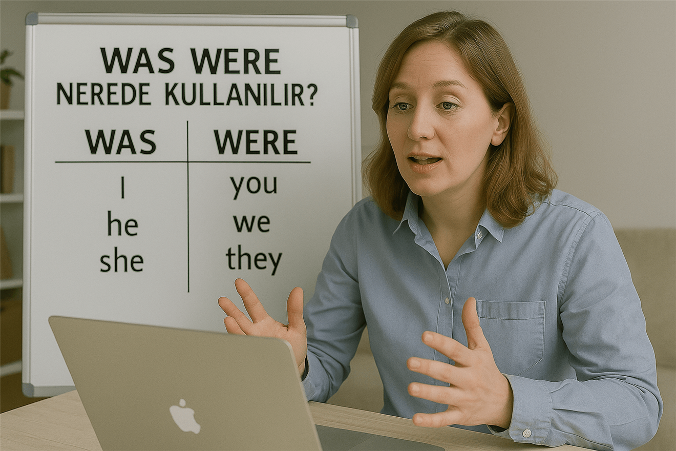 Was Were Nerede Kullanılır? İngilizce Was Were Anlatımı.